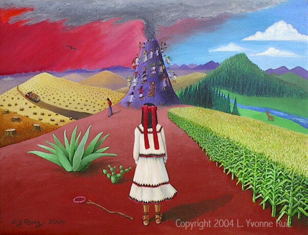 L. Yvonne Ruiz - Tarahumara Sacrifice - Copyright 2004